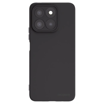 Picasee fekete szilikon tok az alábbi mobiltelefonokra Honor X8c - Clear