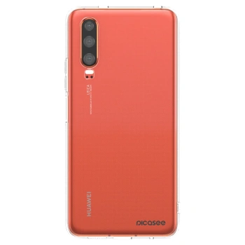 Picasee átlátszó szilikon tok az alábbi mobiltelefonokra Huawei P30 - Clear
