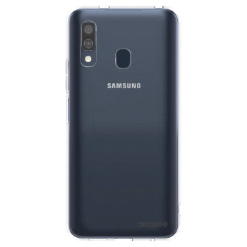 Picasee átlátszó szilikon tok az alábbi mobiltelefonokra Samsung Galaxy A40 A405F - Clear