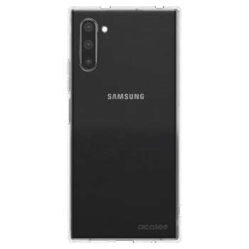 Picasee átlátszó szilikon tok az alábbi mobiltelefonokra Samsung Galaxy Note 10 N970F - Clear