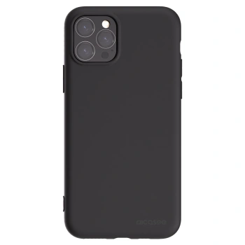 Picasee fekete szilikon tok az alábbi mobiltelefonokra Apple iPhone 11 Pro - Clear