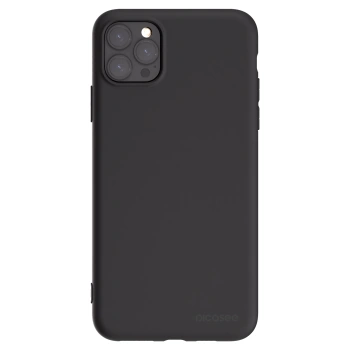 Picasee fekete szilikon tok az alábbi mobiltelefonokra Apple iPhone 11 Pro Max - Clear