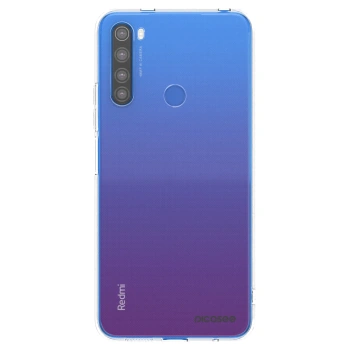Picasee átlátszó szilikon tok az alábbi mobiltelefonokra Xiaomi Redmi Note 8T - Clear