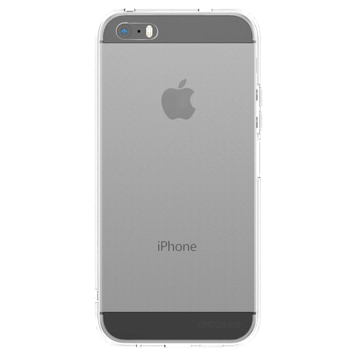 Picasee átlátszó szilikon tok az alábbi mobiltelefonokra Apple iPhone 5/5S/SE - Clear