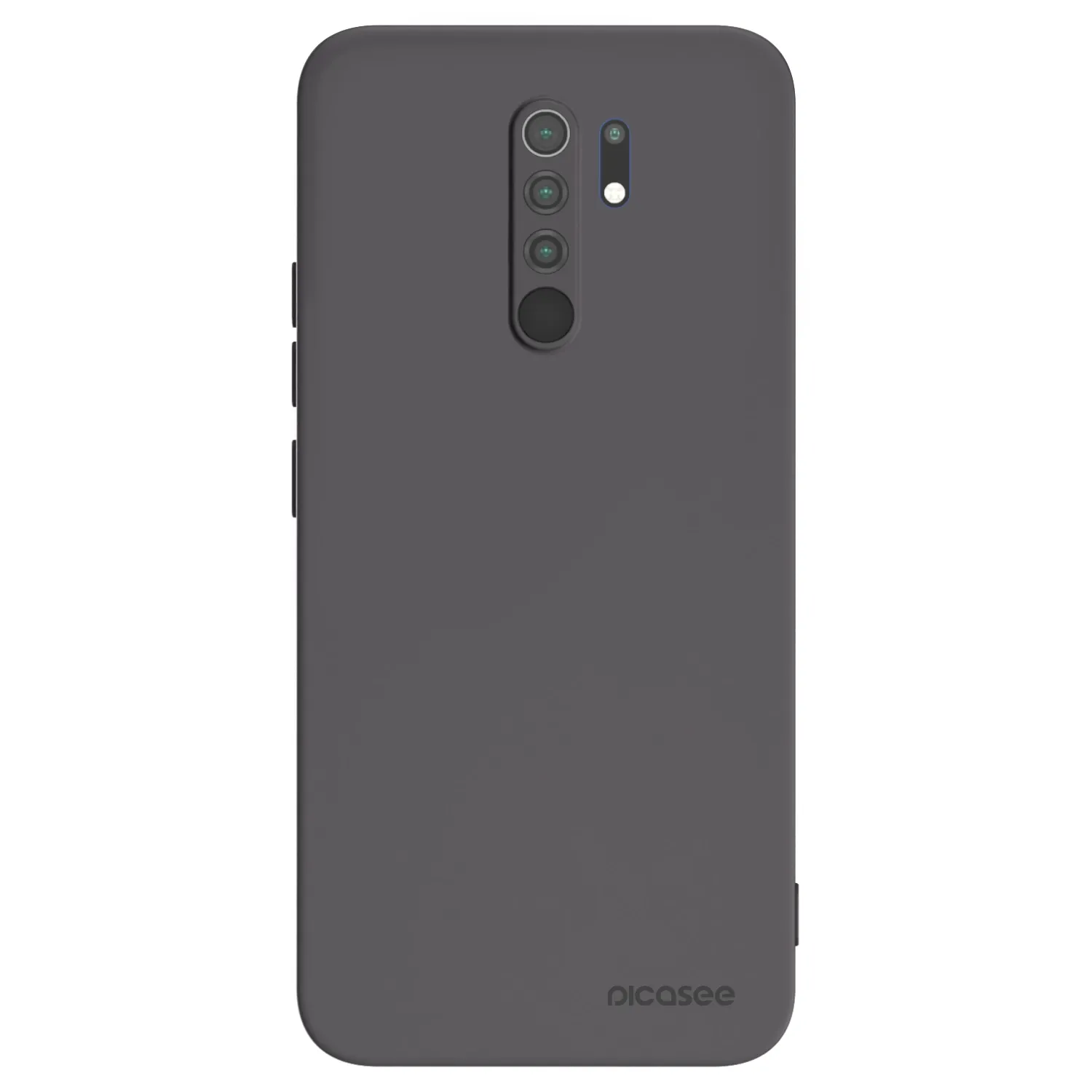 Picasee fekete szilikon tok az alábbi mobiltelefonokra Xiaomi Redmi 9 - Clear
