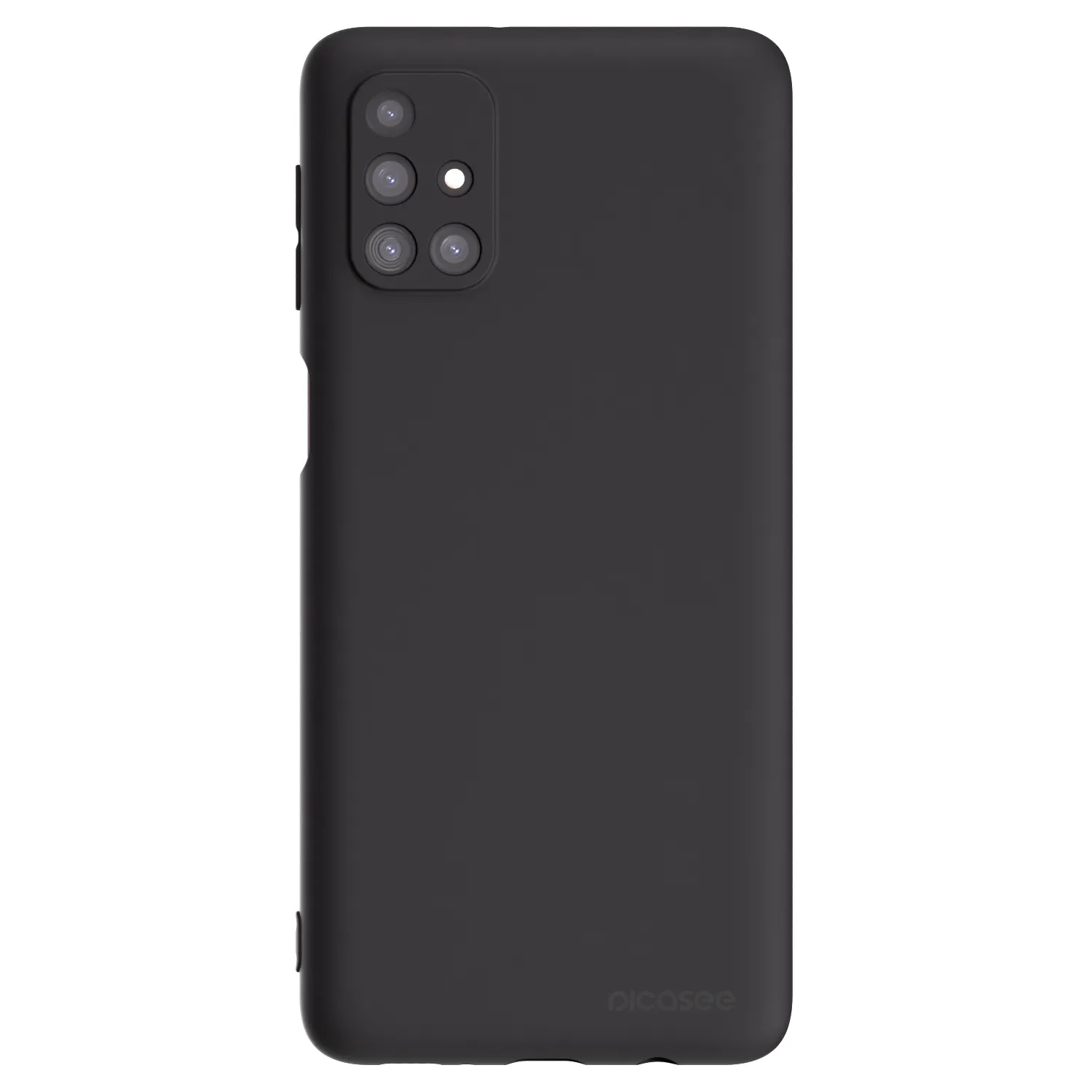 Picasee fekete szilikon tok az alábbi mobiltelefonokra Samsung Galaxy M31s - Clear