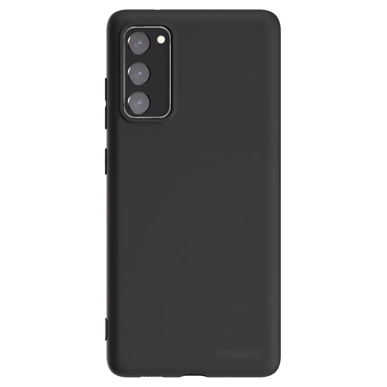 Picasee fekete szilikon tok az alábbi mobiltelefonokra Samsung Galaxy S20 FE - Clear