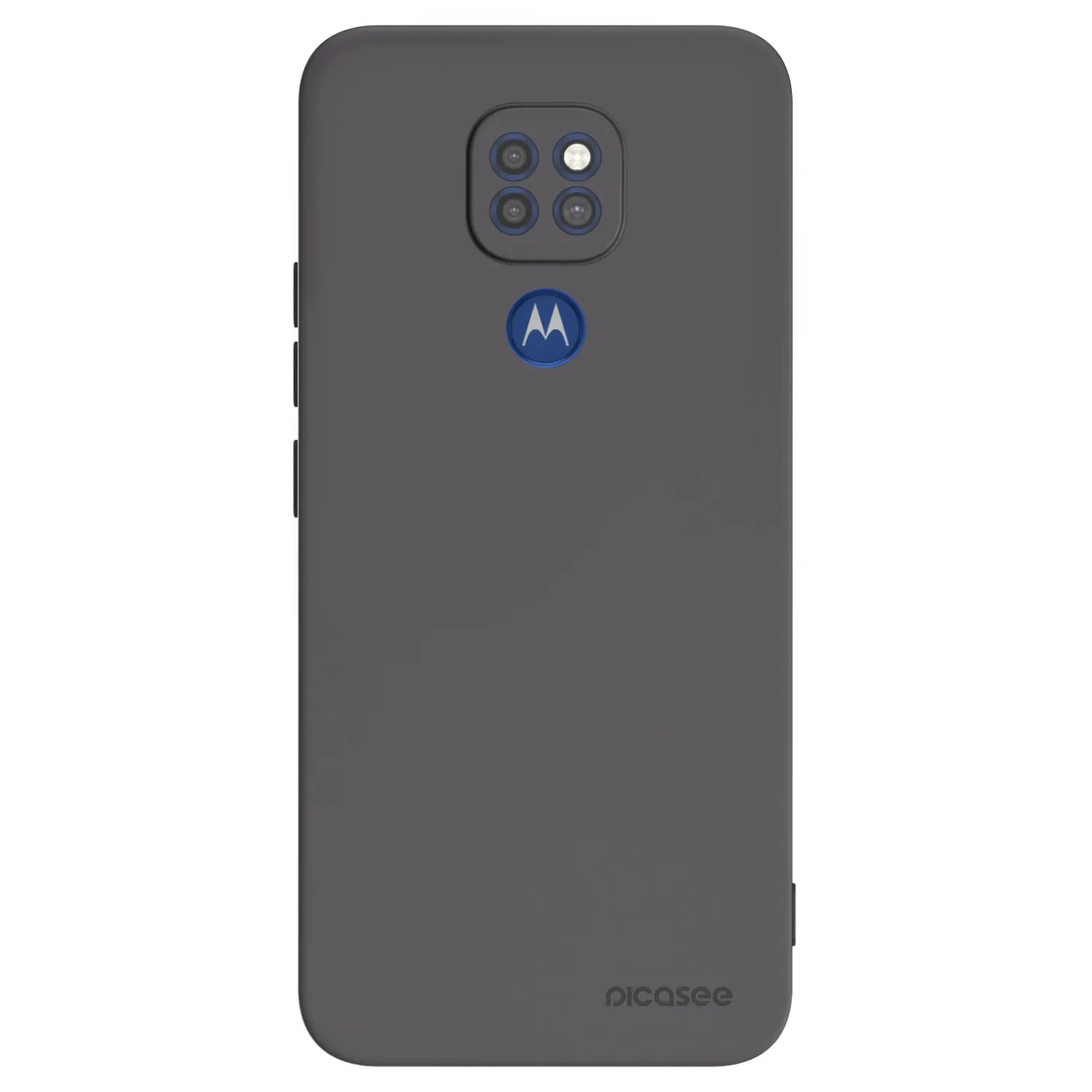Picasee fekete szilikon tok az alábbi mobiltelefonokra Motorola Moto G9 Play - Clear