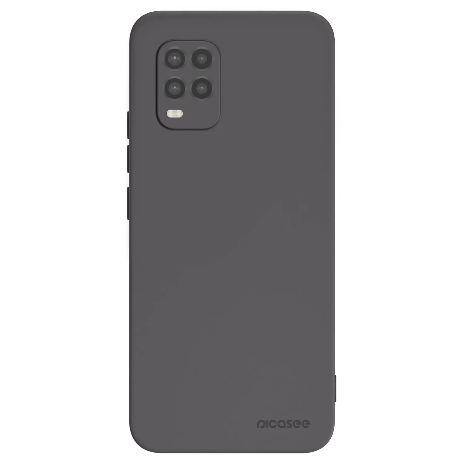 Picasee fekete szilikon tok az alábbi mobiltelefonokra Xiaomi Mi 10 Lite - Clear