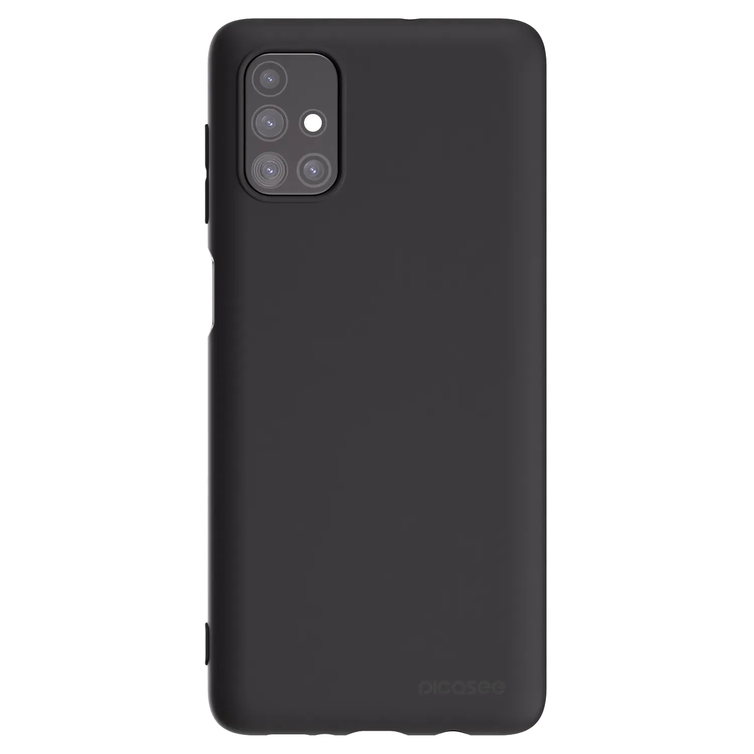 Picasee fekete szilikon tok az alábbi mobiltelefonokra Samsung Galaxy M51 M515F - Clear