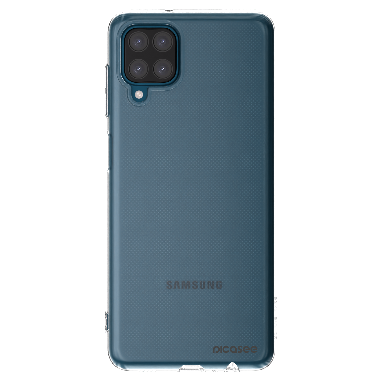 Picasee átlátszó szilikon tok az alábbi mobiltelefonokra Samsung Galaxy A12 A125F - Clear