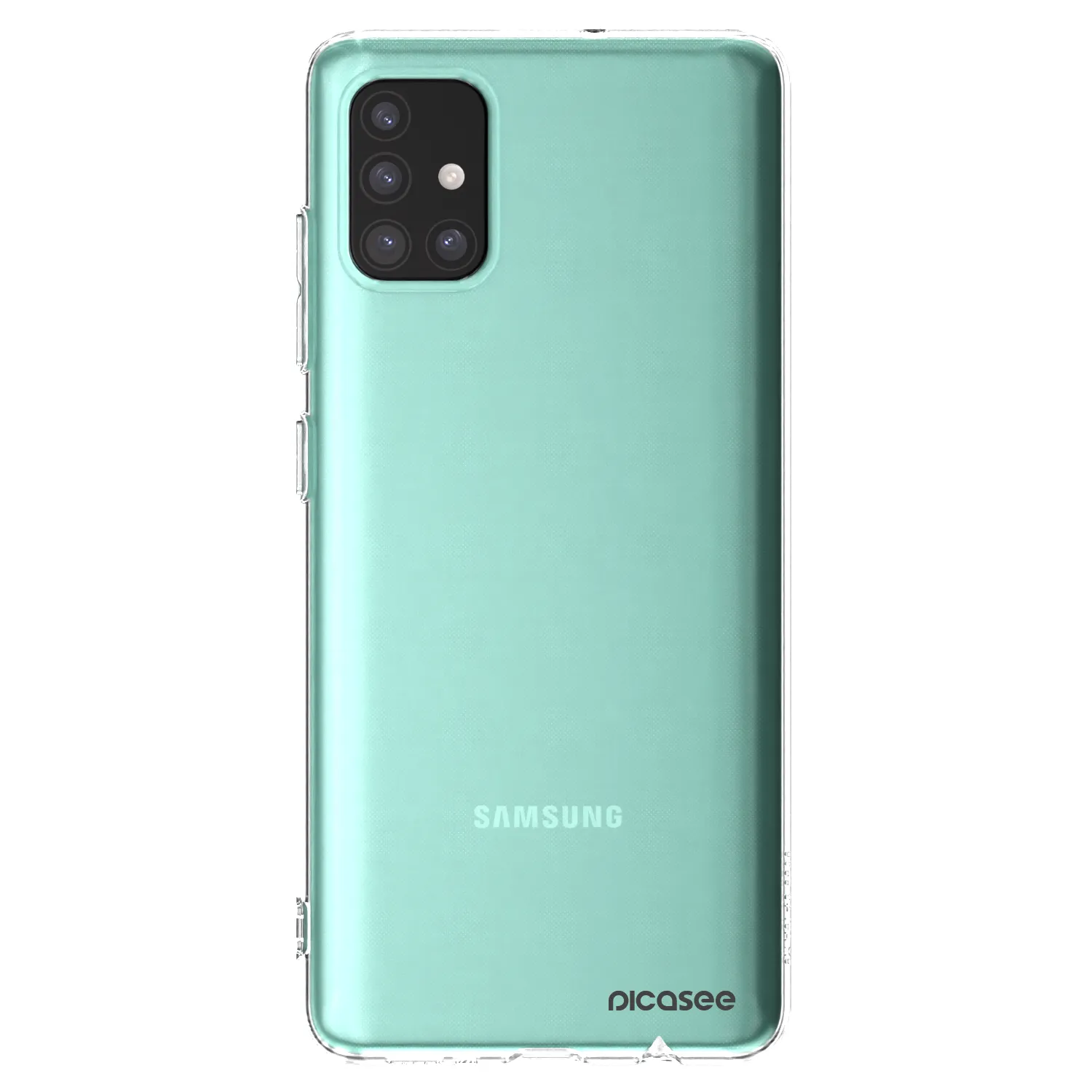 Picasee átlátszó szilikon tok az alábbi mobiltelefonokra Samsung Galaxy M31s - Clear