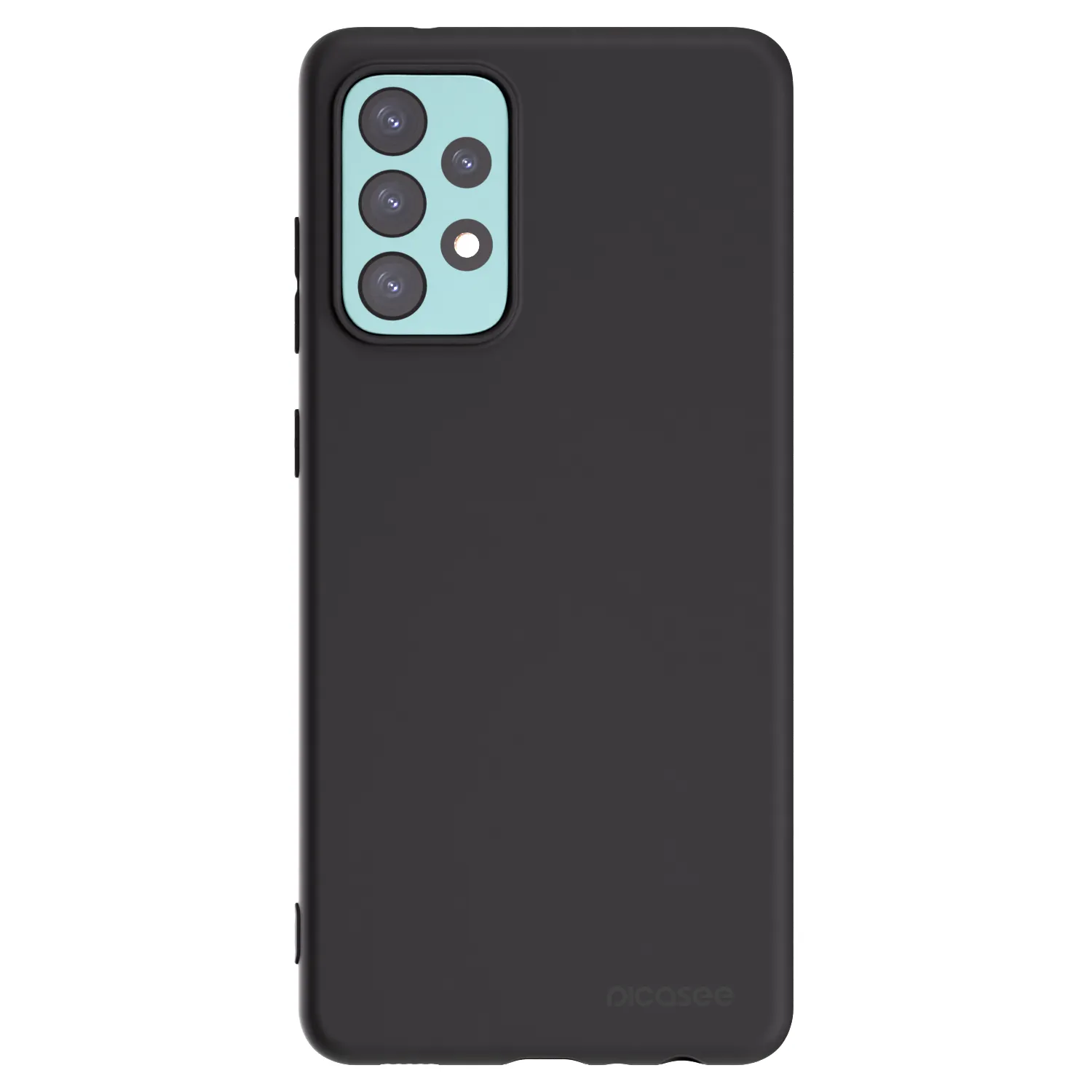 Picasee fekete szilikon tok az alábbi mobiltelefonokra Samsung Galaxy A72 A725F - Clear