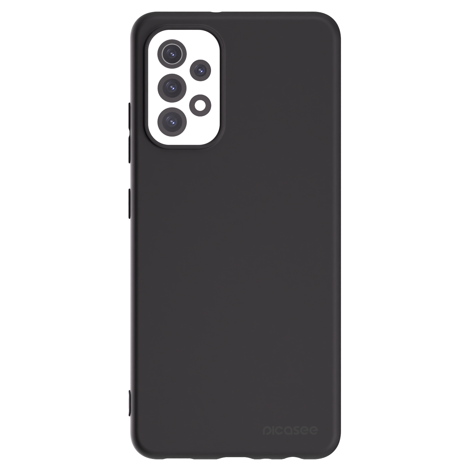 Picasee fekete szilikon tok az alábbi mobiltelefonokra Samsung Galaxy A32 5G A326B - Clear