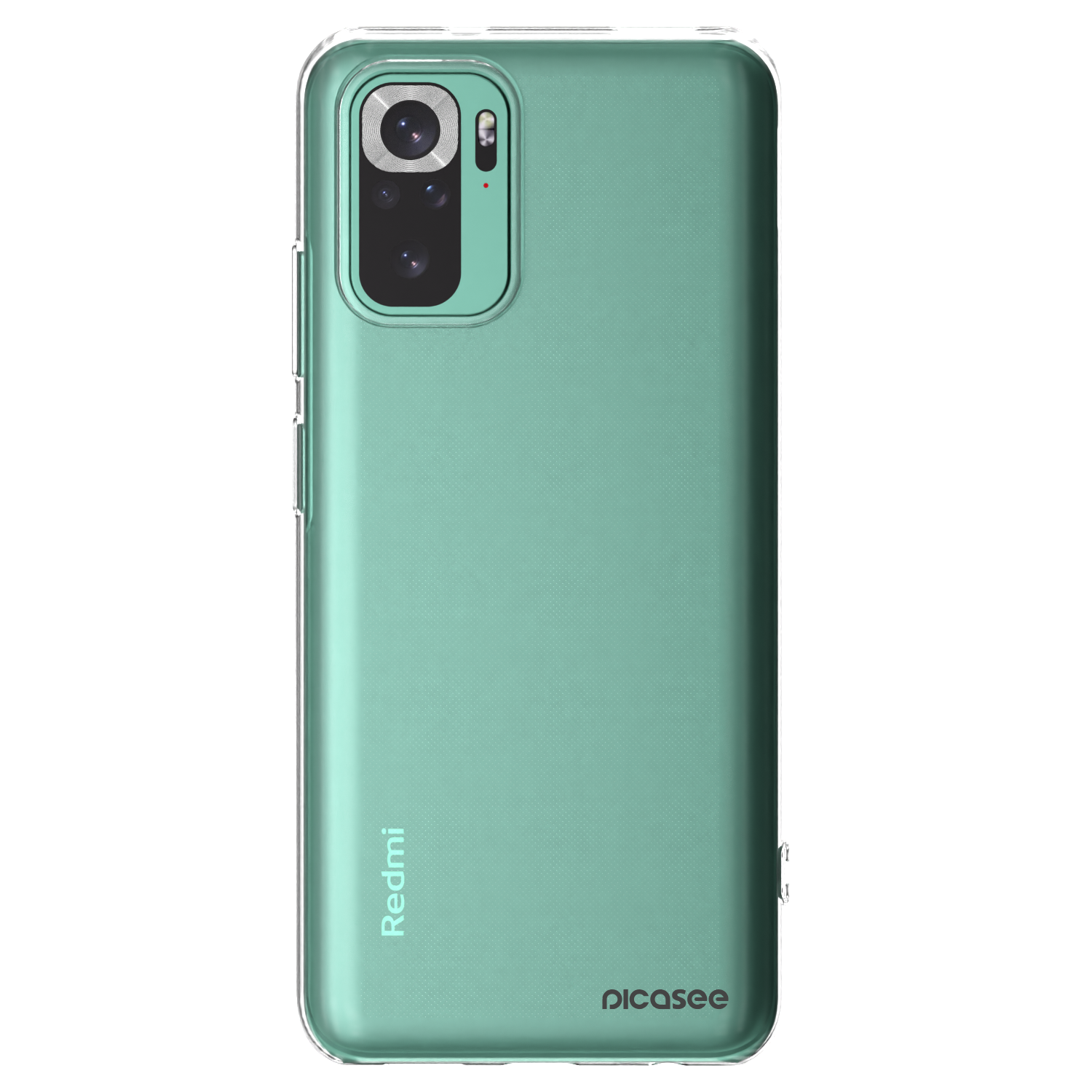 Picasee átlátszó szilikon tok az alábbi mobiltelefonokra Xiaomi Redmi Note 10 Pro - Clear