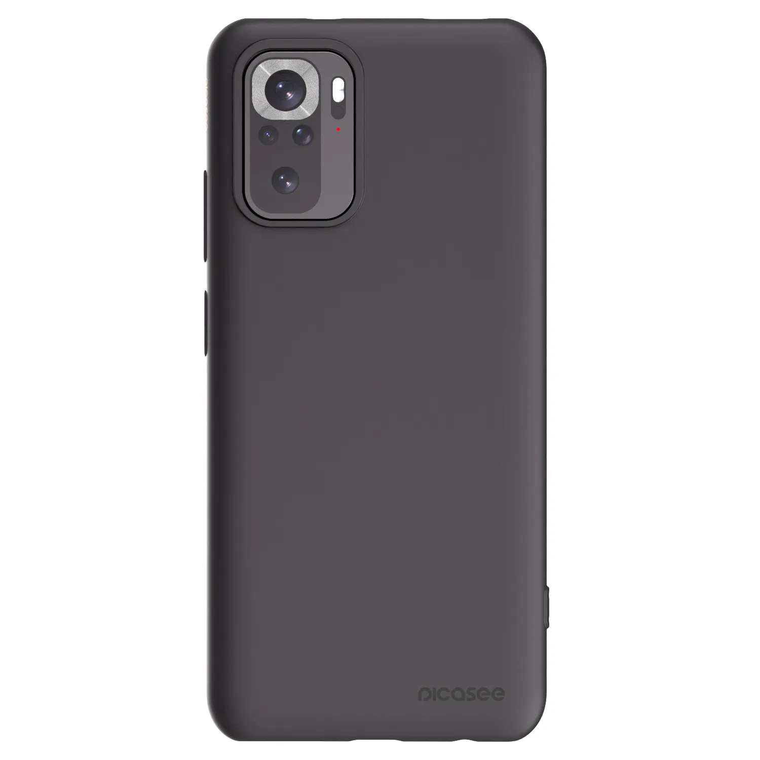 Picasee fekete szilikon tok az alábbi mobiltelefonokra Xiaomi Redmi Note 10S - Clear