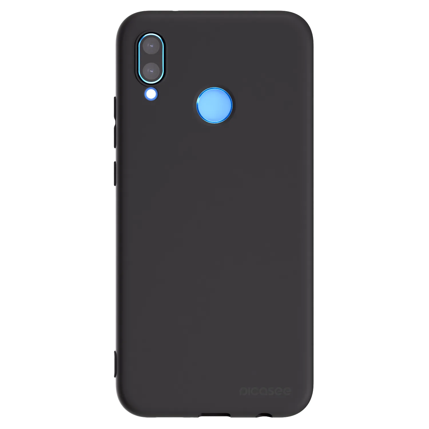 Picasee fekete szilikon tok az alábbi mobiltelefonokra Huawei P20 Lite - Clear