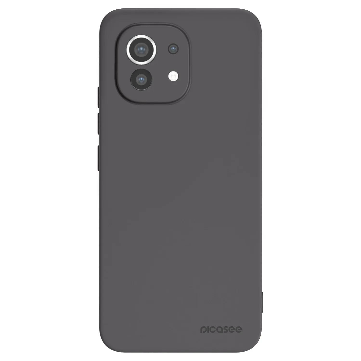 Picasee fekete szilikon tok az alábbi mobiltelefonokra Xiaomi Mi 11 - Clear