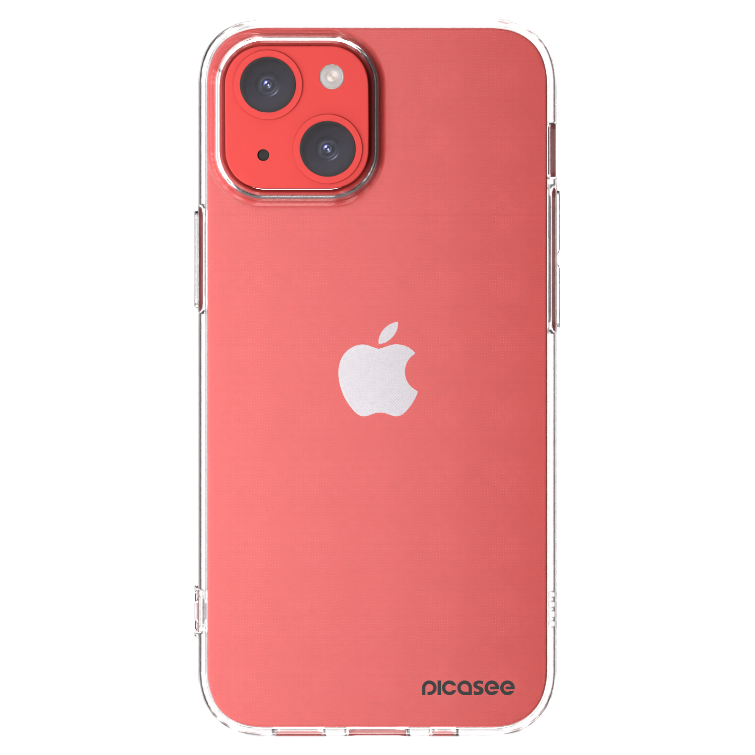 Picasee átlátszó szilikon tok az alábbi mobiltelefonokra Apple iPhone 13 mini - Clear