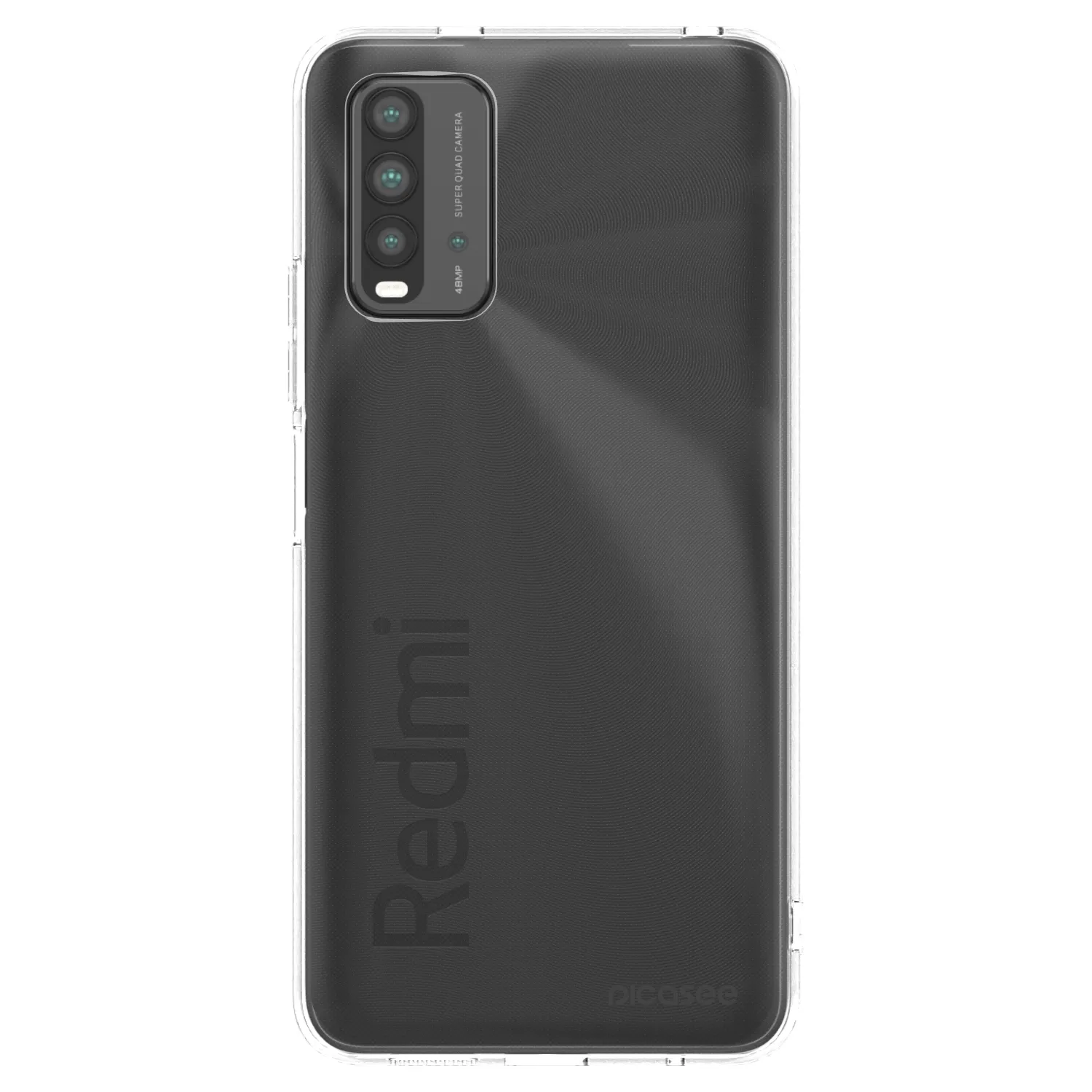 Picasee átlátszó szilikon tok az alábbi mobiltelefonokra Xiaomi Redmi 9T - Clear
