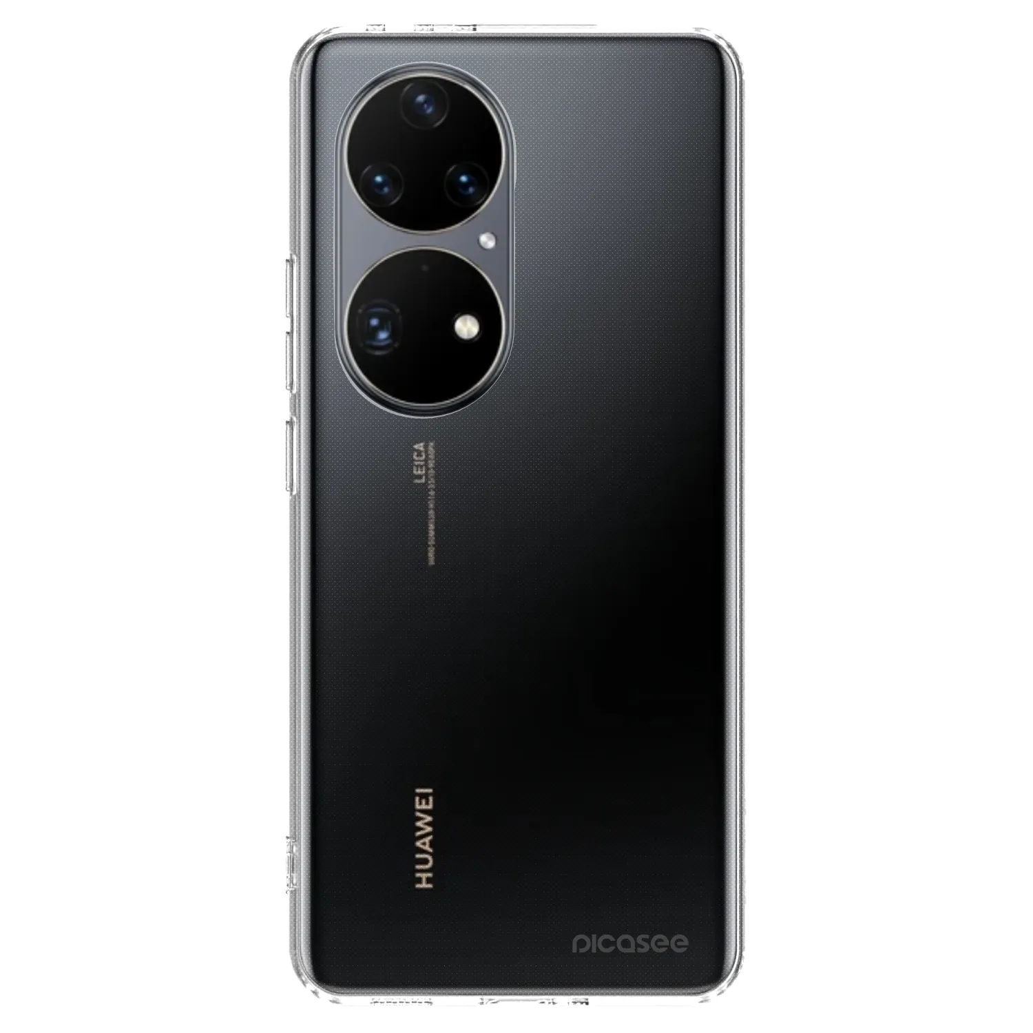 Picasee átlátszó szilikon tok az alábbi mobiltelefonokra Huawei P50 - Clear
