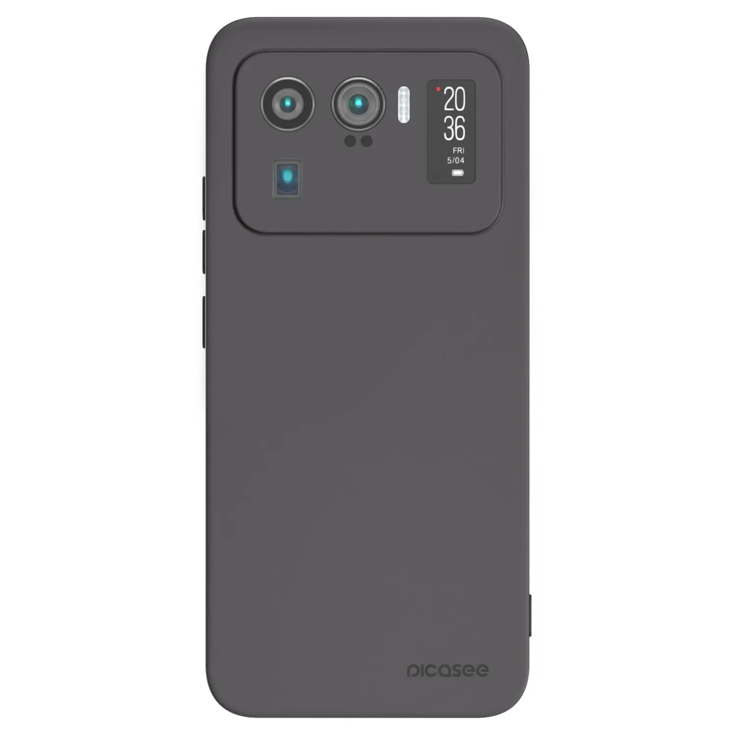 Picasee fekete szilikon tok az alábbi mobiltelefonokra Xiaomi Mi 11 Ultra - Clear