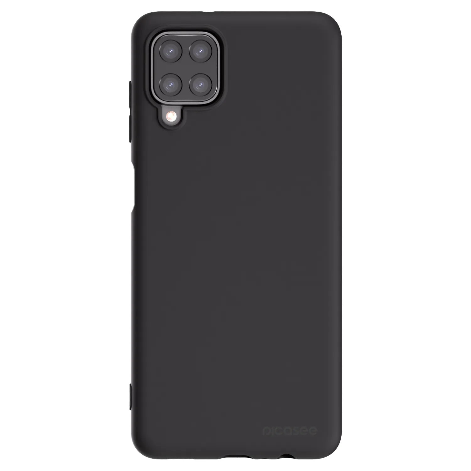 Picasee fekete szilikon tok az alábbi mobiltelefonokra Samsung Galaxy M12 M127F - Clear