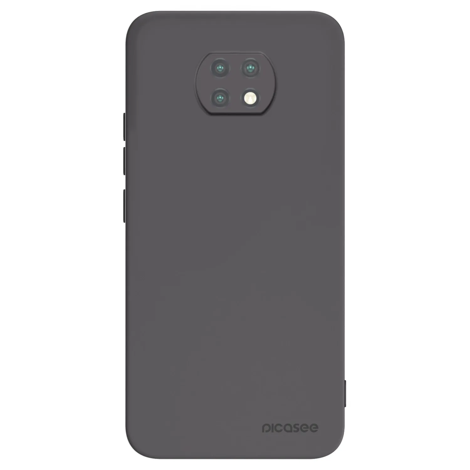 Picasee fekete szilikon tok az alábbi mobiltelefonokra Xiaomi Redmi Note 9T - Clear