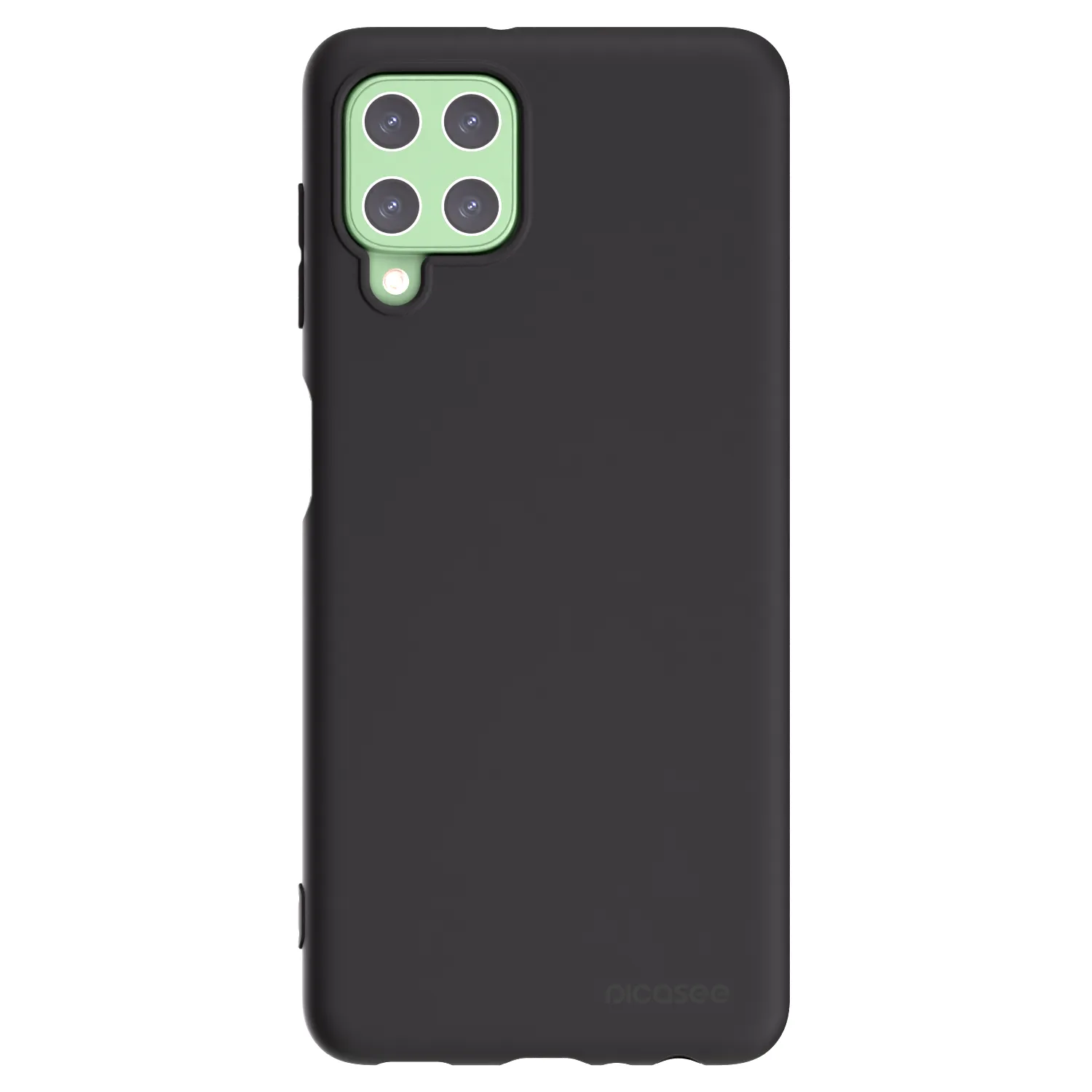 Picasee fekete szilikon tok az alábbi mobiltelefonokra Samsung Galaxy A22 A225F 4G - Clear