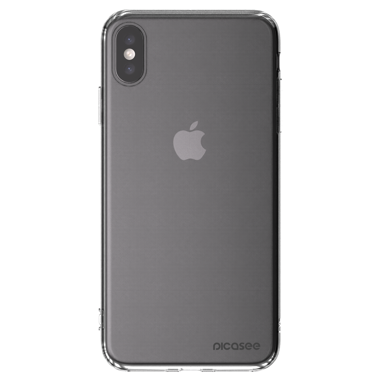 Picasee átlátszó szilikon tok az alábbi mobiltelefonokra Apple iPhone XS Max - Clear