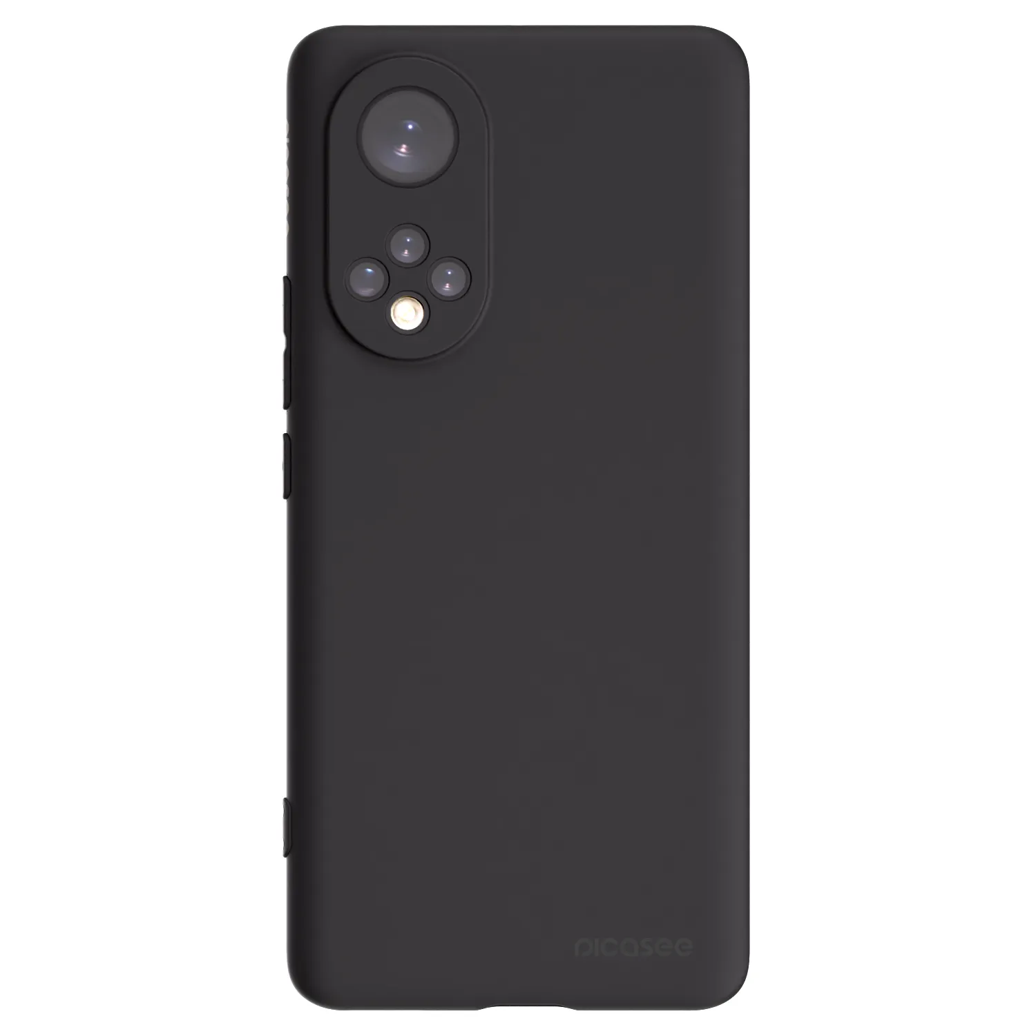 Picasee fekete szilikon tok az alábbi mobiltelefonokra Honor 50 5G - Clear