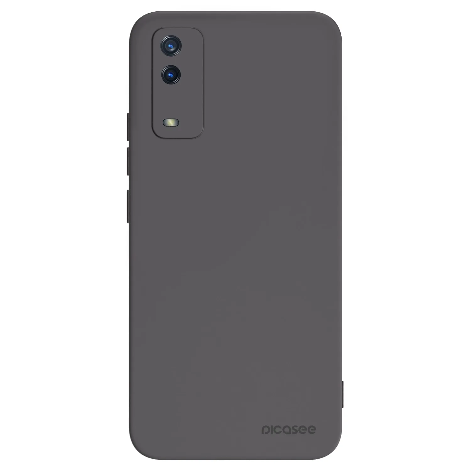 Picasee fekete szilikon tok az alábbi mobiltelefonokra Vivo Y11s - Clear