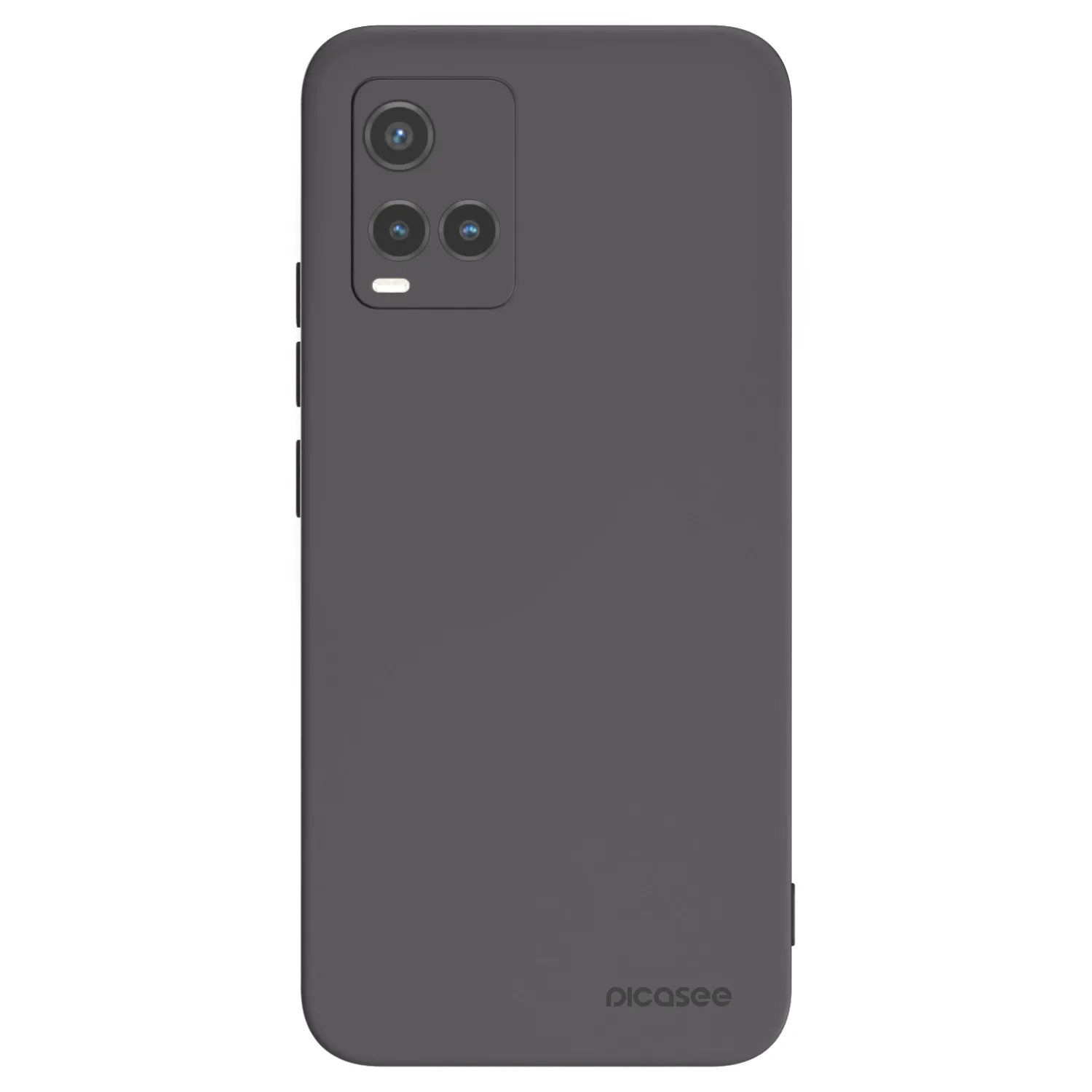 Picasee fekete szilikon tok az alábbi mobiltelefonokra Vivo Y33s - Clear