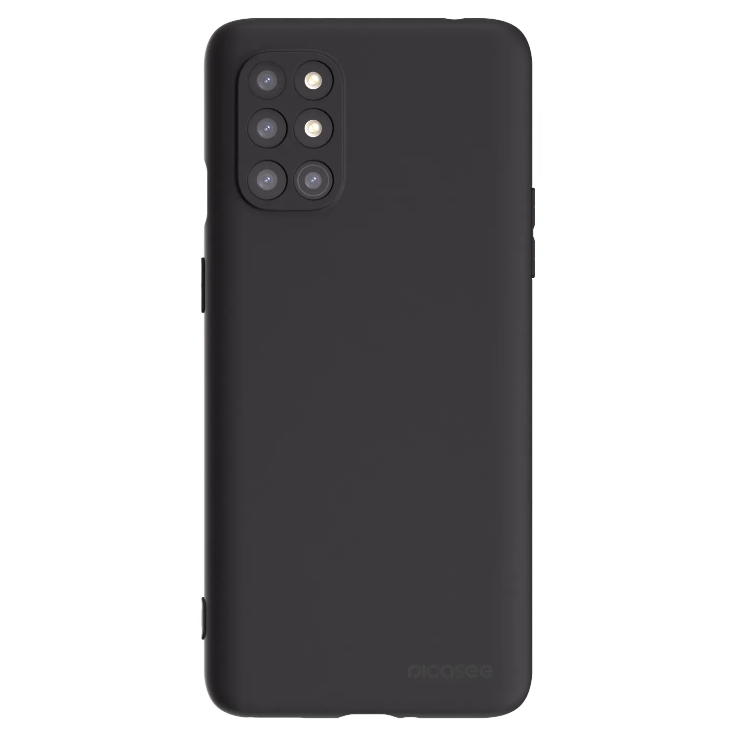 Picasee fekete szilikon tok az alábbi mobiltelefonokra OnePlus 8T - Clear