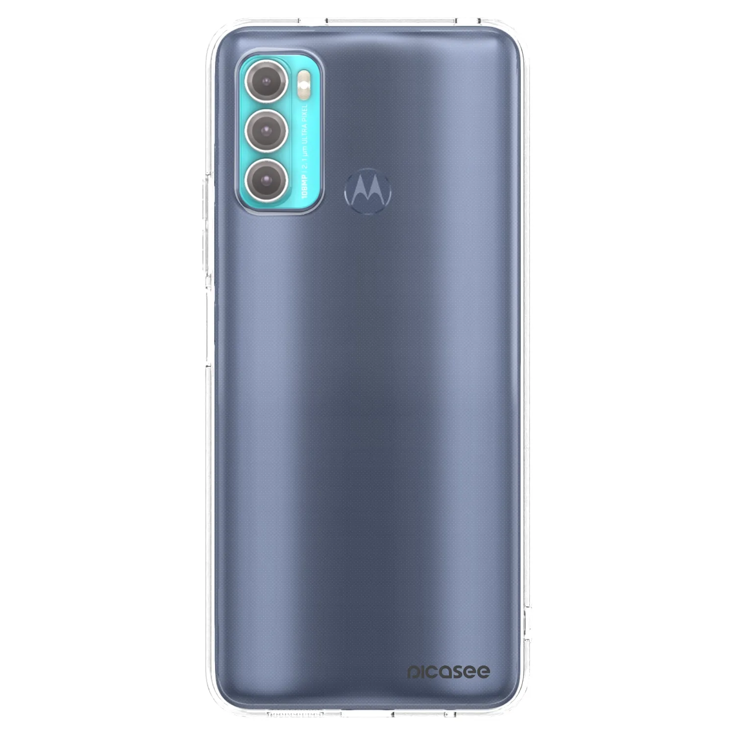 Picasee átlátszó szilikon tok az alábbi mobiltelefonokra Motorola Moto G60 - Clear