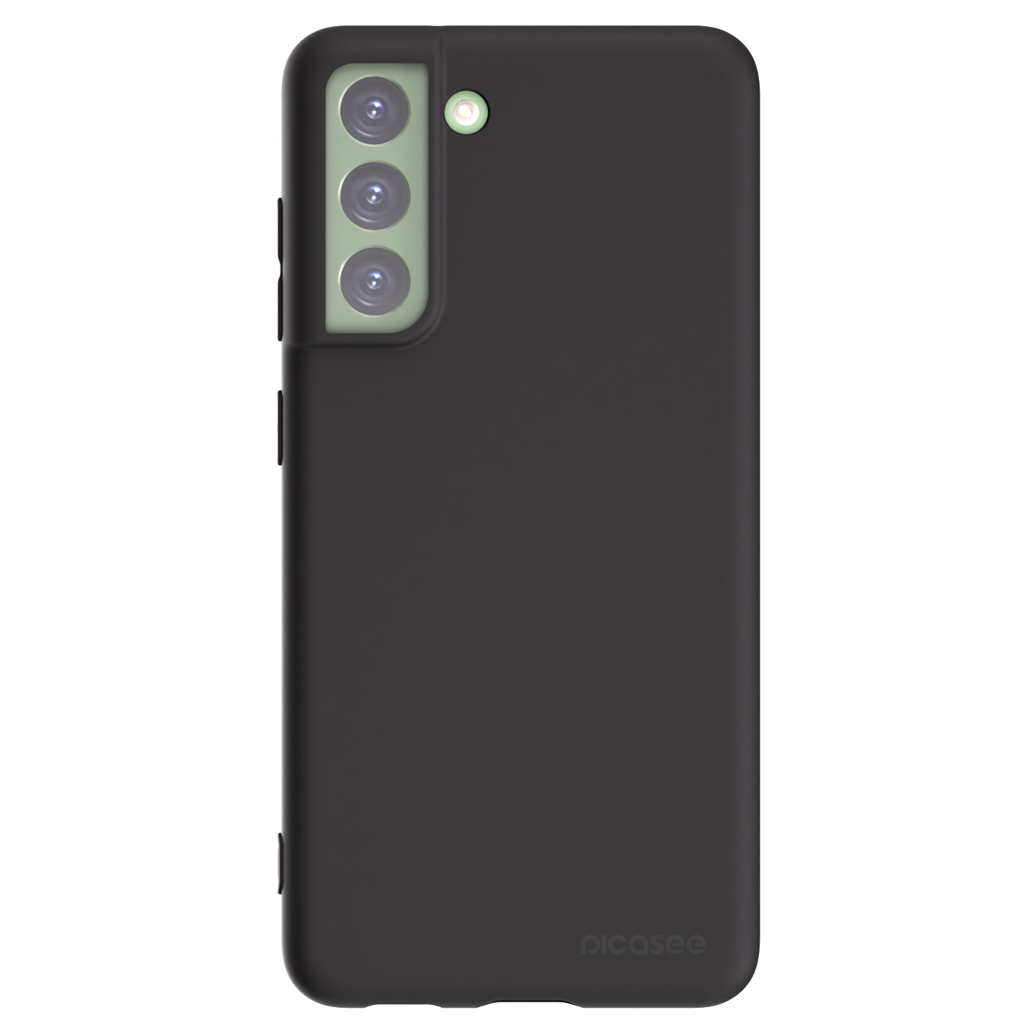 Picasee fekete szilikon tok az alábbi mobiltelefonokra Samsung Galaxy S21 FE 5G - Clear