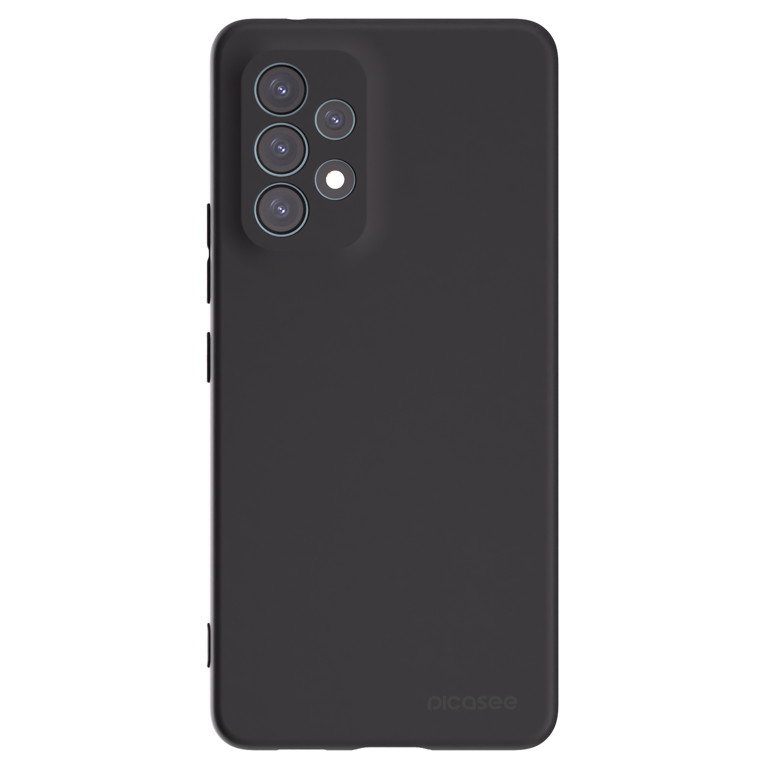 Picasee fekete szilikon tok az alábbi mobiltelefonokra Samsung Galaxy A53 5G A536 - Clear
