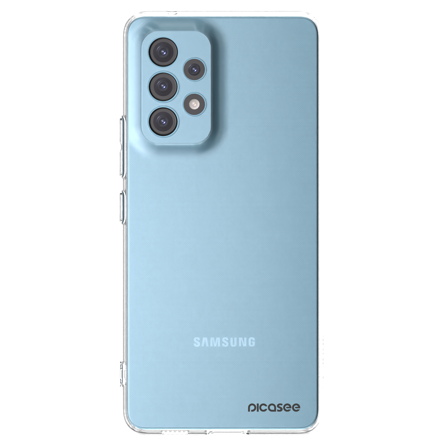 Picasee átlátszó szilikon tok az alábbi mobiltelefonokra Samsung Galaxy A53 5G A536 - Clear