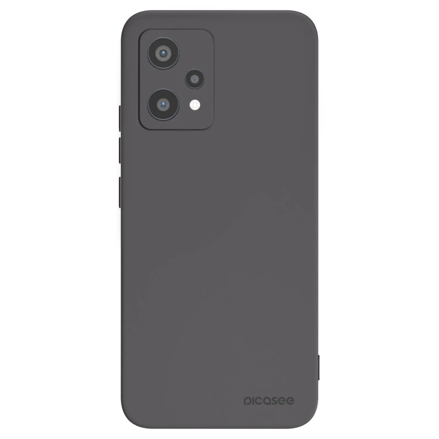 Picasee fekete szilikon tok az alábbi mobiltelefonokra Realme 9 Pro 5G - Clear