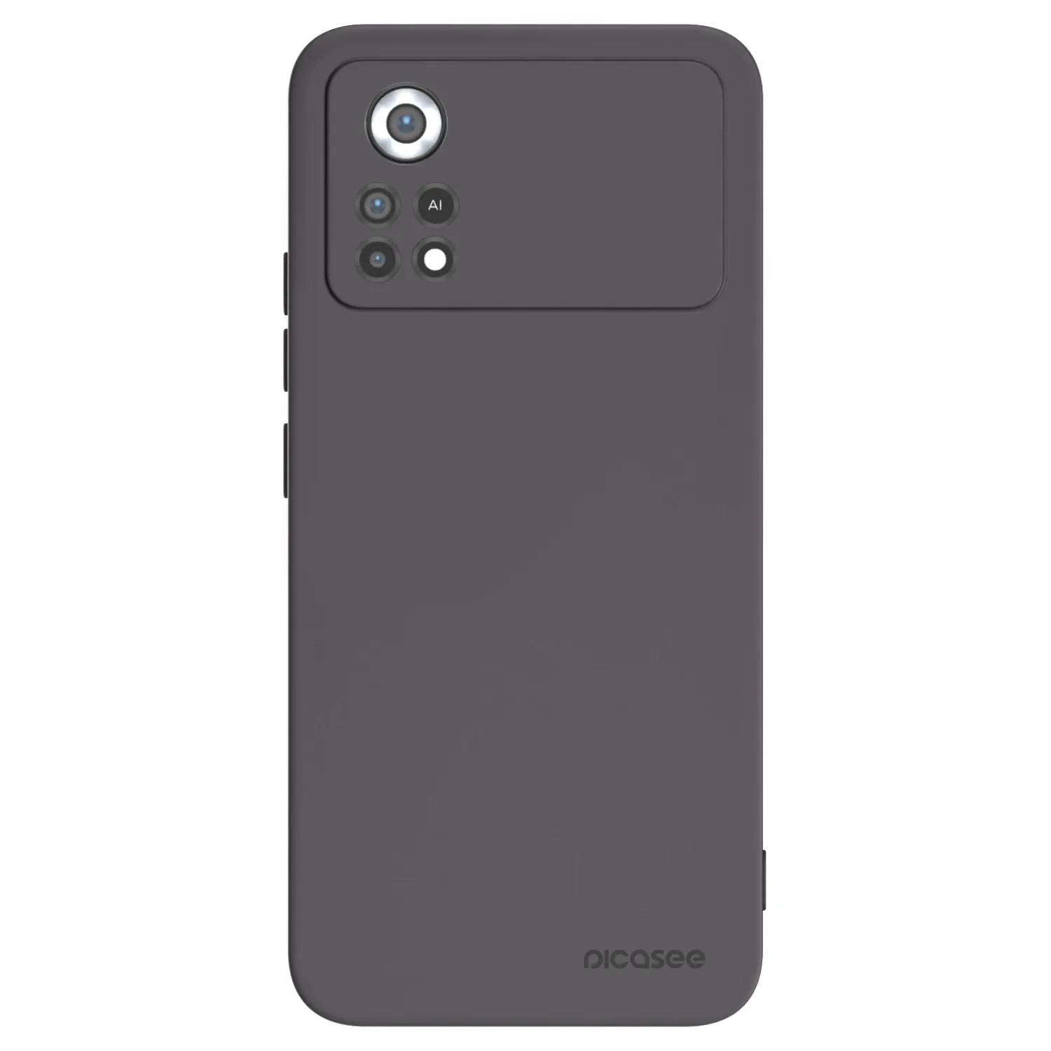 Picasee fekete szilikon tok az alábbi mobiltelefonokra Xiaomi Poco X4 Pro 5G - Clear