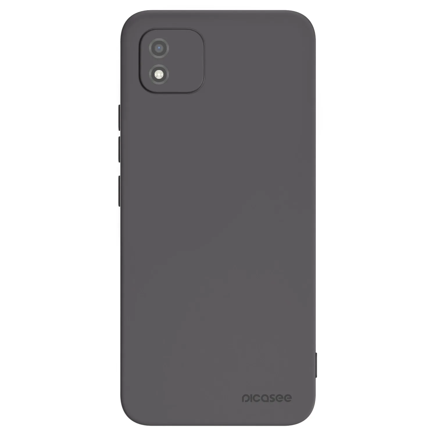 Picasee fekete szilikon tok az alábbi mobiltelefonokra Realme C11 (2021) - Clear