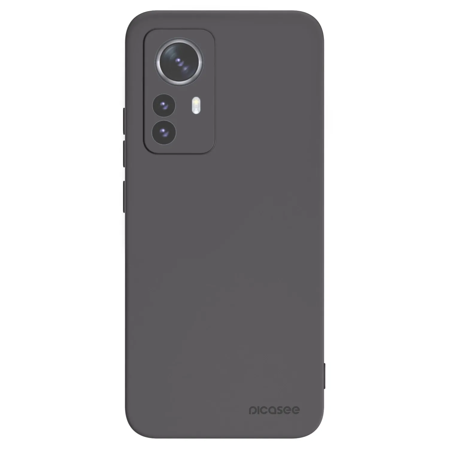 Picasee fekete szilikon tok az alábbi mobiltelefonokra Xiaomi 12 Pro - Clear