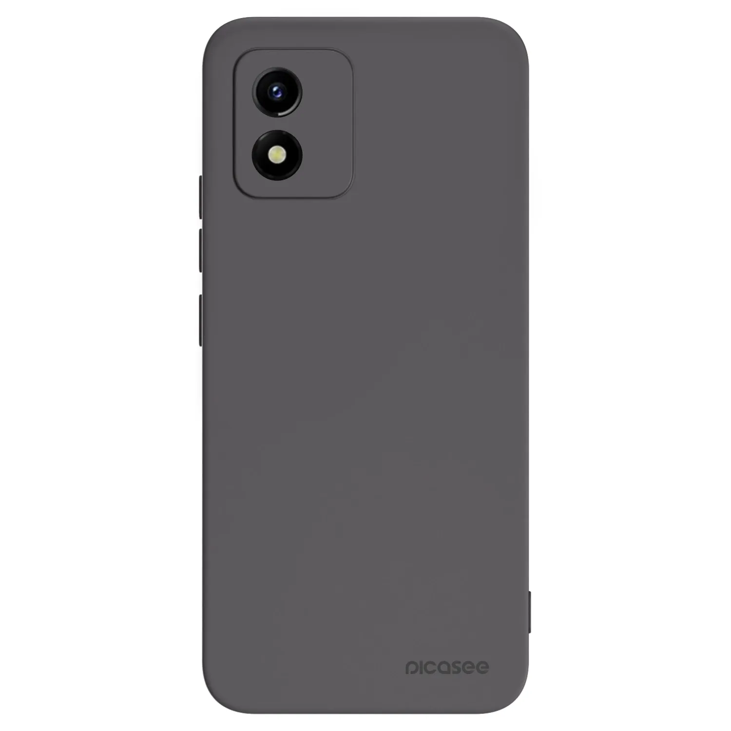 Picasee fekete szilikon tok az alábbi mobiltelefonokra Vivo Y01 - Clear