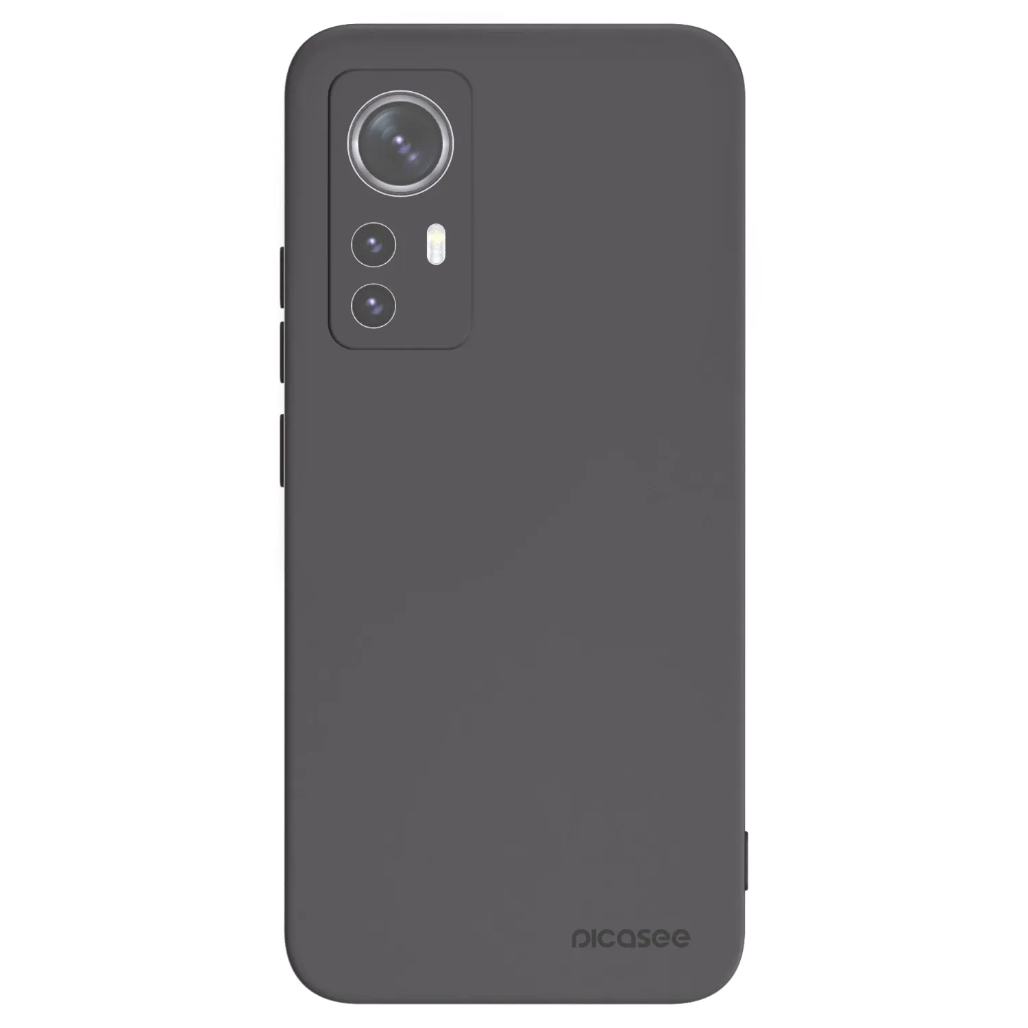 Picasee fekete szilikon tok az alábbi mobiltelefonokra Xiaomi 12X - Clear