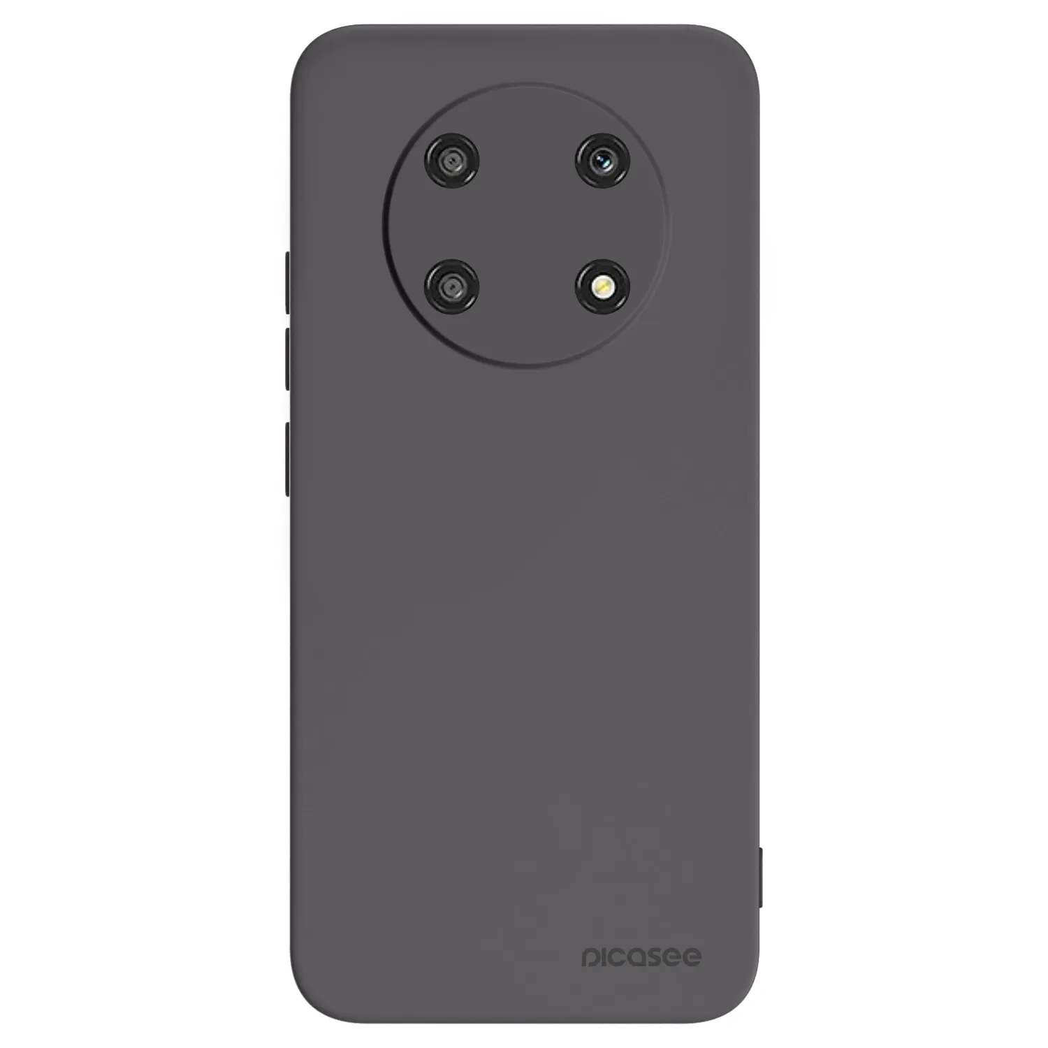Picasee fekete szilikon tok az alábbi mobiltelefonokra Honor Magic4 Lite 5G - Clear