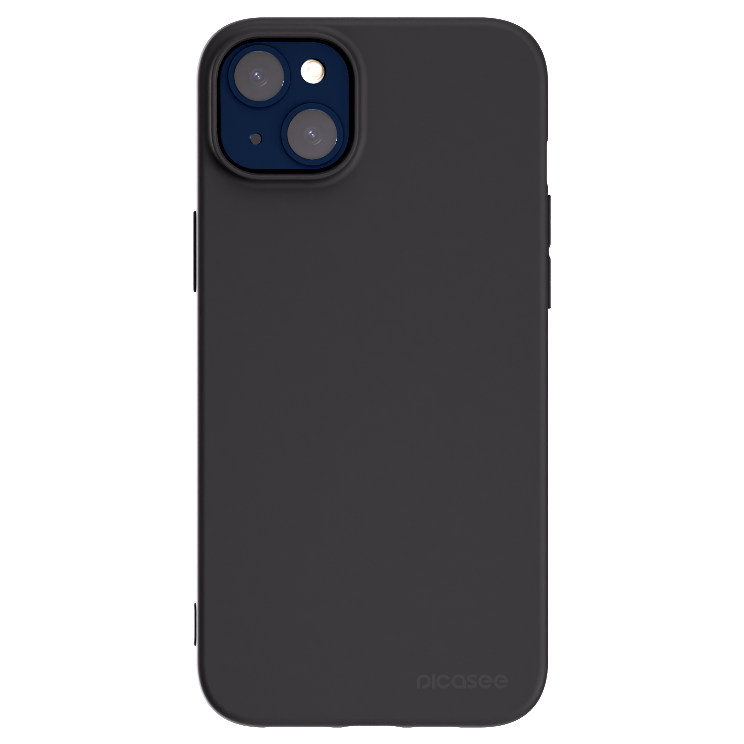 Picasee fekete szilikon tok az alábbi mobiltelefonokra Apple iPhone 14 Plus - Clear