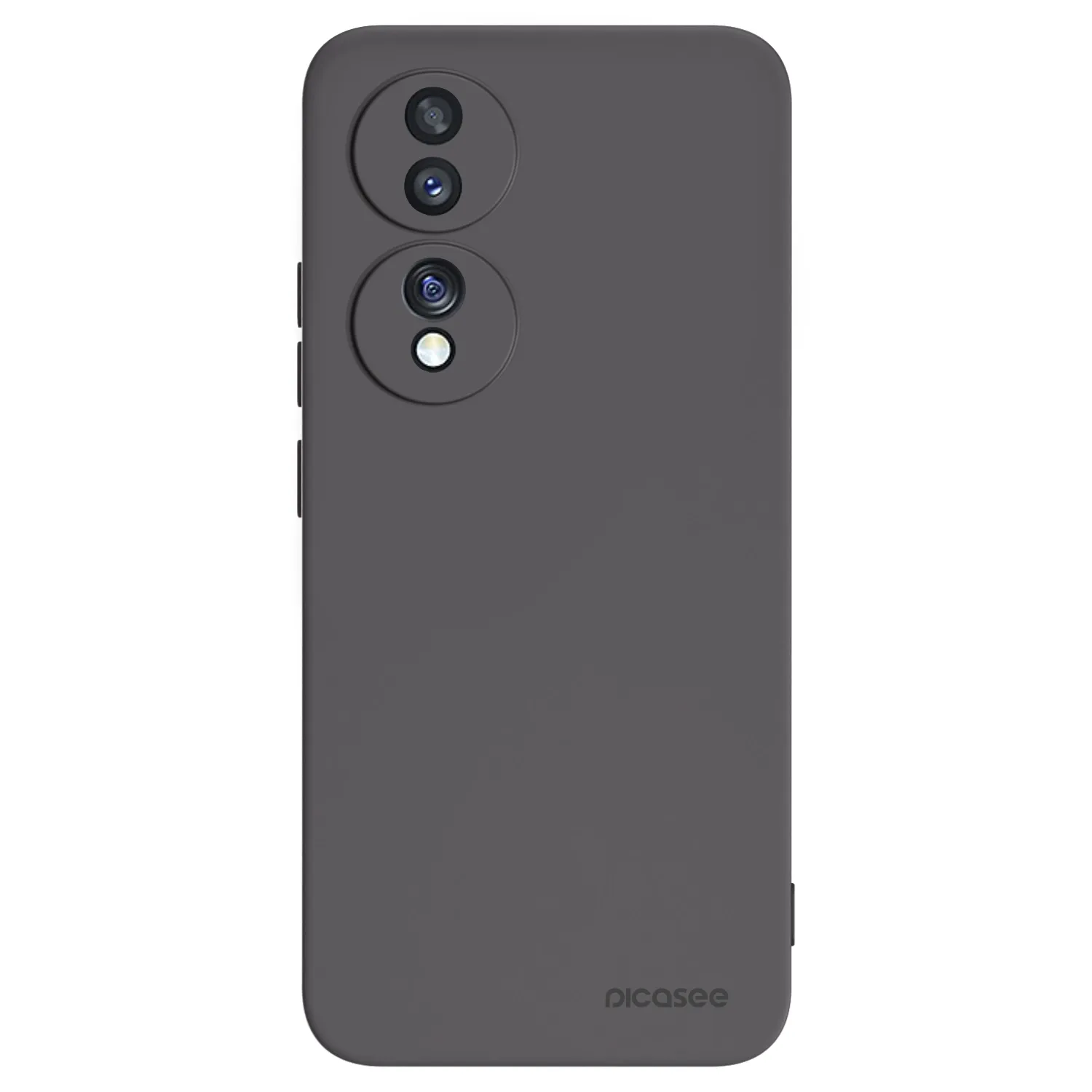 Picasee fekete szilikon tok az alábbi mobiltelefonokra Honor 70 - Clear