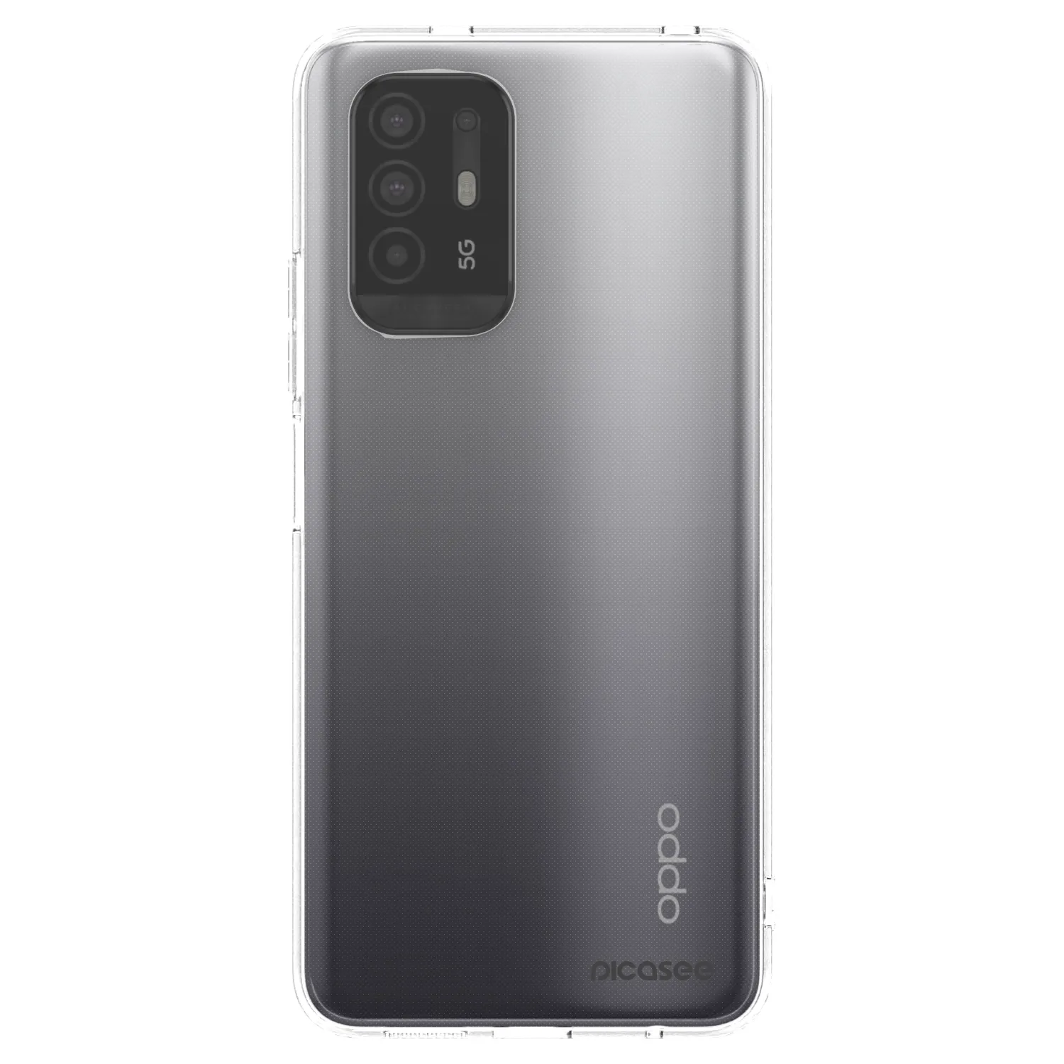 Picasee átlátszó szilikon tok az alábbi mobiltelefonokra OPPO A94 5G - Clear