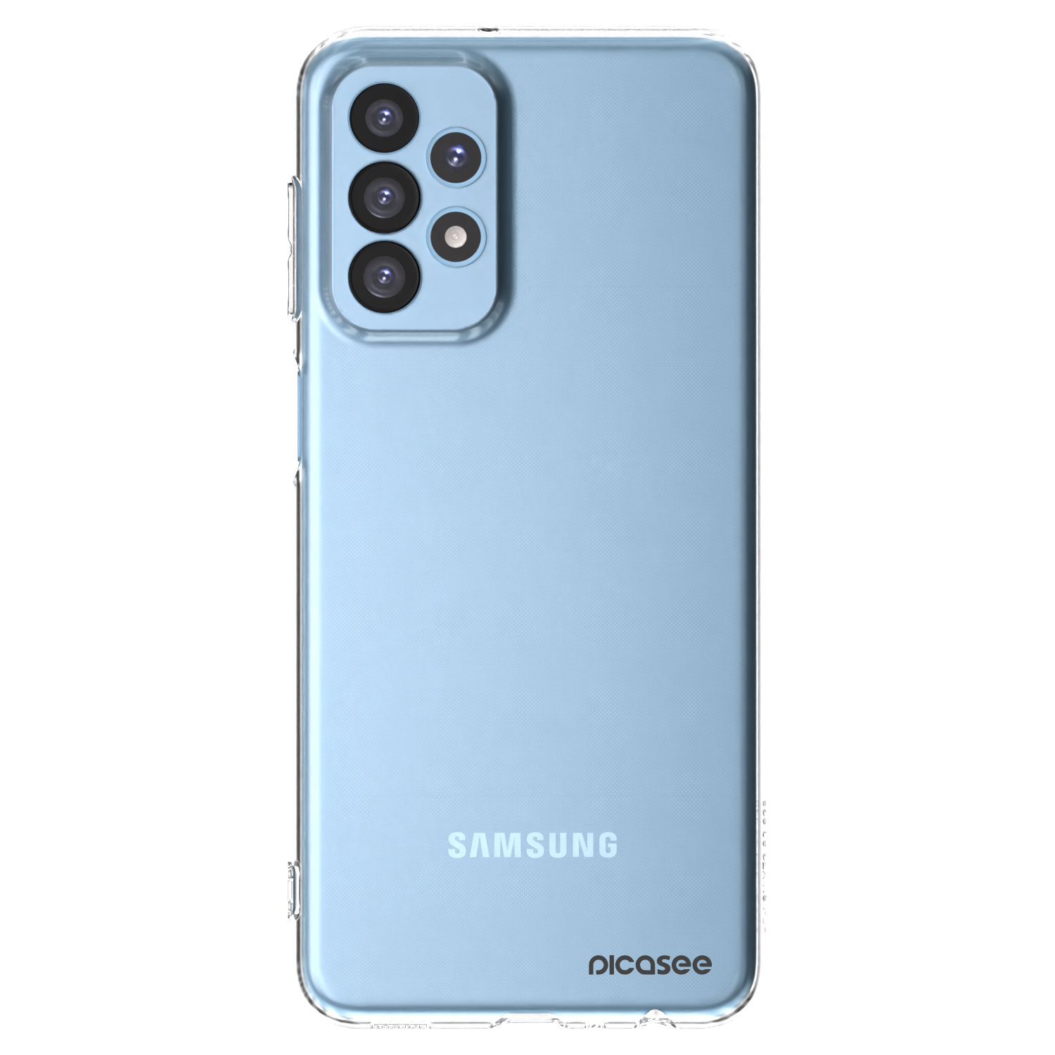 Picasee átlátszó szilikon tok az alábbi mobiltelefonokra Samsung Galaxy A23 A235F 4G - Clear