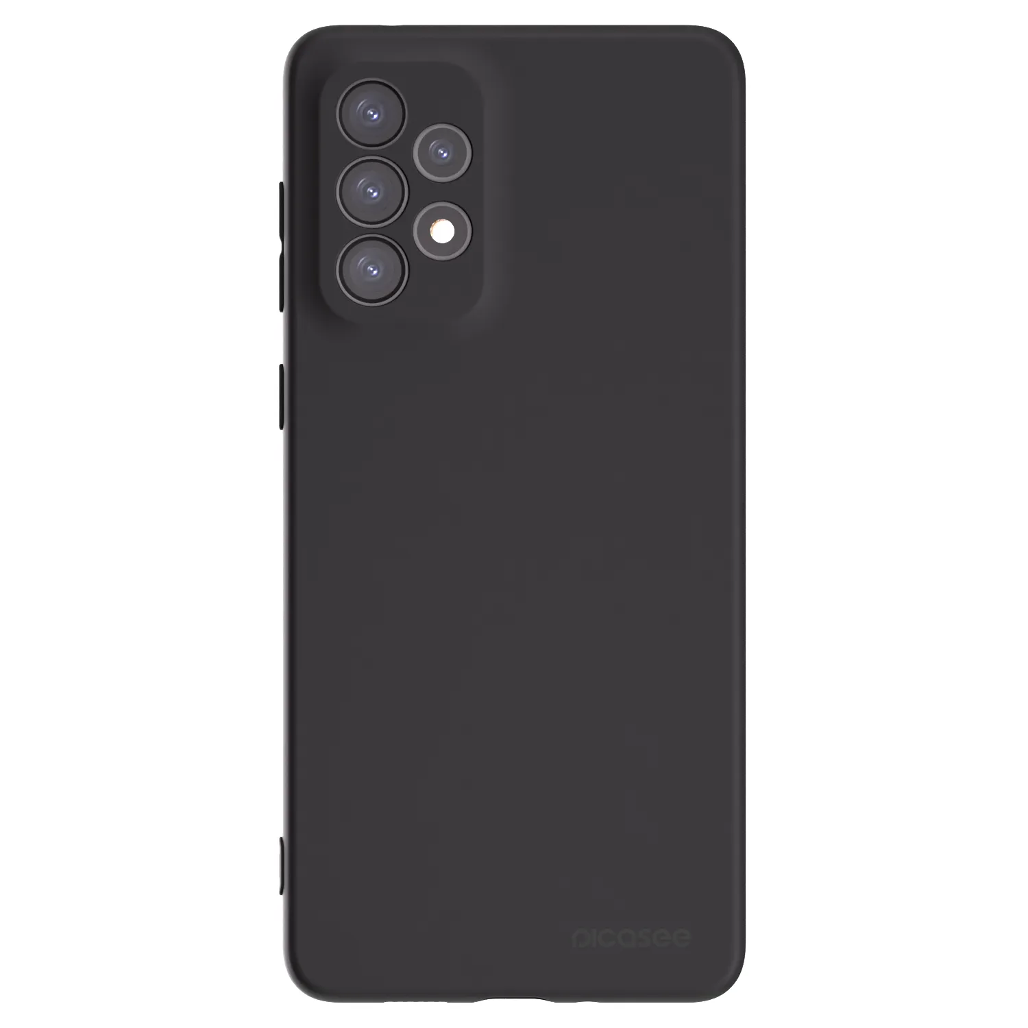 Picasee fekete szilikon tok az alábbi mobiltelefonokra Samsung Galaxy A73 5G - Clear